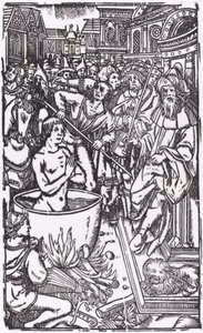 Umučení svatého od Probably French 16th Century