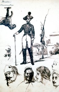 Studie, Vojáci Armour, c1823-1870