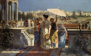Scéna ze starověkého Říma od Prospero Piatti