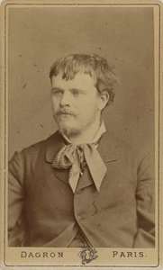 Portrét malíře Julese Bastiena-Lepagea 1848-1884, c. 1875. od Prudent René Patrice Dagron
