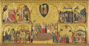 Polyptych Usnutí Panny Marie, 1330-35