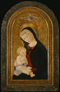 Panna s dítětem od Pseudo Pier Francesco Fiorentino