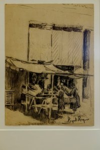 náměstí, Narcís Puget Riquer, kresba uhlem, muzeum Puget, šlechtický dům Can LLaudis, Dalt Vila, Ibiza, baleárské ostrovy, Španělsko