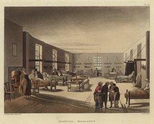 Nemocnice od Pugin and Rowlandson