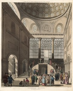 Session House, Clerkenwell, Londýn od Pugin and Rowlandson
