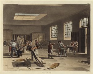 Mincovna od Pugin and Rowlandson