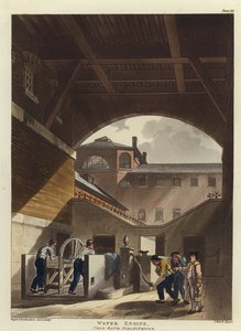 Vodní motor od Pugin and Rowlandson