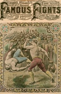 Boj mezi Tomem Springem a Billem Neatem, 1823, konec 19. nebo začátek 20. století.
