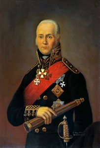 Portrét admirála Fjodora Fjodoroviče Ušakova 1745–1817, 1912. od Pyotr Nikolaevich Bazhanov