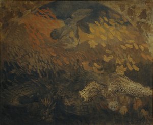 Noc, 1904 od Pyotr Savvich Utkin