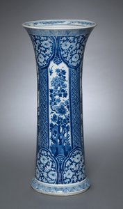 Váza s přebalem, 1662-1722 od Qing Dynasty Chinese School