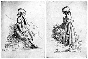 Dva lepty od královny Viktorie, 1840.