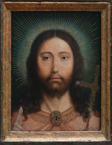 Kristus Salvator Mundi od Quentin Massys or Matsys