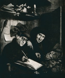 "Lichváři", c1515, 1912