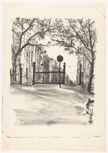 Výjezd z Vondelparku od Quirijn Halbertsma (signed by artist)