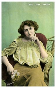 Dora Barton, britská herečka, c1905-1919. od RW Thomas