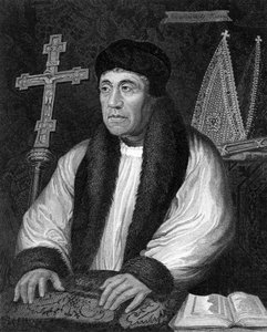 William Warham 1450-1532, arcibiskup z Canterbury, 1824. od R. Cooper