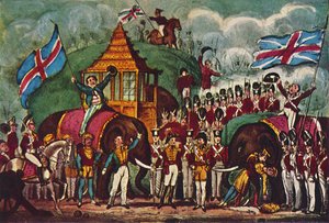 Barmská válka: Velké námořní a vojenské melodrama, 1942 od R. Cruikshank
