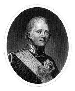 Alexandr I., ruský car, 1826. od R. Page