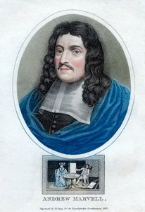 Andrew Marvell , anglický metafyzický básník, 1815.