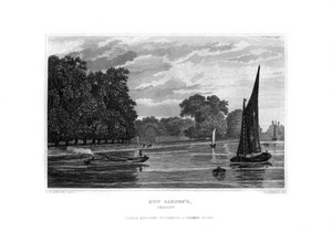 Kew Gardens, Londýn, 1829.