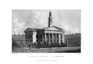 Trinity Church, Southwark, Londýn, 1830.