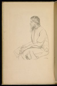 Frontispiece of Gitanjali-Song Offerings od Rabindranath Tagore