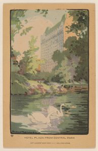Hotel Plaza z Central Parku od Rachael Robinson Elmer