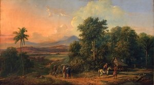 Les a rodný dům, 1860.