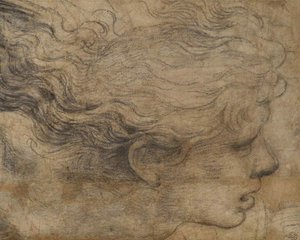 Hlava anděla. od Raffaello Sanzio Raphael