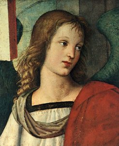 Hlava anděla, c. 1500 od Raffaello Sanzio Raphael