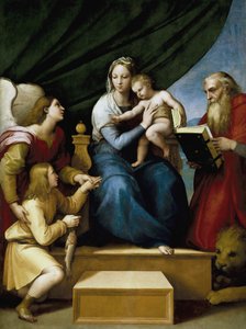 Madonna s rybou od Raffaello Sanzio Raphael