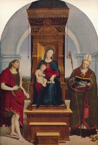 Madonna Degli Ansidei, 1505, c1915 od Raffaello Sanzio Raphael