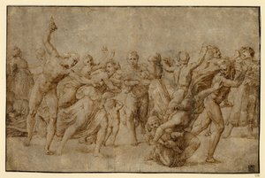 Masakr neviňátek, c. 1512 od Raffaello Sanzio Raphael