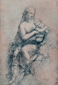 Panna a dítě, studie pro Madonna di Foligno, c1511. 1903 od Raffaello Sanzio Raphael