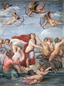 Triumph Galatea, c. 1512 od Raffaello Sanzio Raphael
