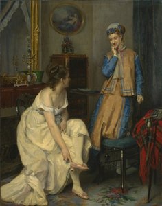Důvěry, kolem roku 1870 od Raimundo de Madrazo y Garreta