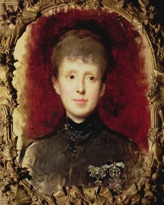 Marie Christine Habsburská, 1887 od Raimundo de Madrazo y Garreta