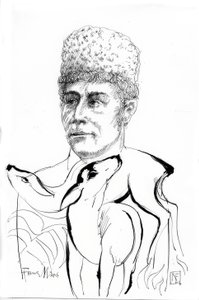Franz Marc / kresba Rainer Ehrt od Rainer Ehrt