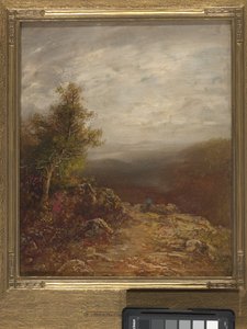 Nad mraky (olej na plátně) od Ralph Albert Blakelock