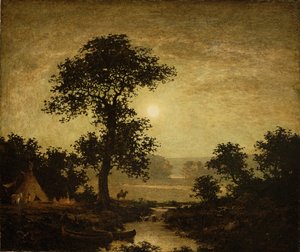 Moonlight, cca 1885-89 (olej na plátně)