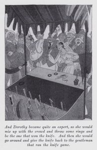 Ilustrace k filmu "Ale pánové si berou brunety" od Anity Loos (litho) od Ralph Barton