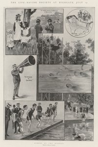Life-Saving Society v Highgate, 13. července od Ralph Cleaver