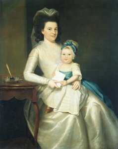 Lady Williams a dítě, 1783.