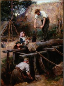 Woodsawyers, 1896 od Ralph Hedley