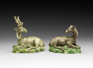 Hind a Stag od Ralph Sr. Wood
