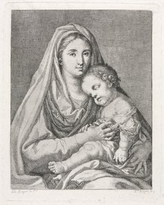Madonna a dítě (po Francisco Bayeu y Subias)