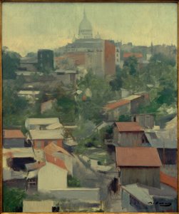 Sacré-Coeur, Montmartre od Ramon Casas i Carbo