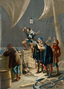 Columbus vidí světlo označující blízkost země