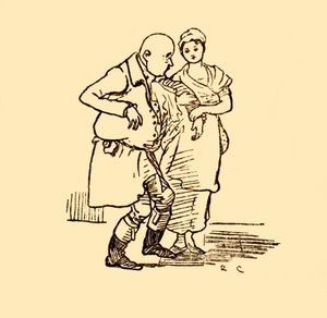 John Gilpin přichází znovu bez klobouku a paruky, 1878, c1918. od Randolph Caldecott